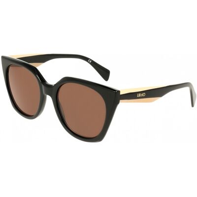 Lunettes De Soleil Liu Jo Lj813s Black 54/19/140 Femme - Publicité Lunettes De Soleil Liu Jo Lj813s Black 54/19/140 Femme - Publicité