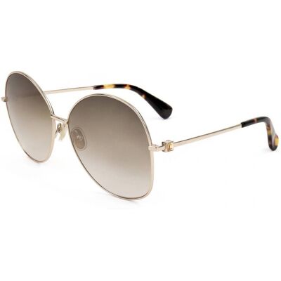 Lunettes De Soleil Maxmara Mm0034 Gold 60/15/140 Femme - Publicité Lunettes De Soleil Maxmara Mm0034 Gold 60/15/140 Femme - Publicité