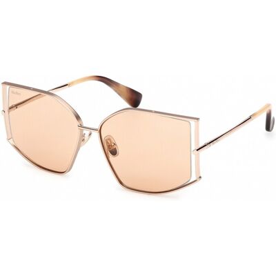 Lunettes De Soleil Maxmara Mm0142 Shiny Pale Gold 59/15/135 Femme - Publicité Lunettes De Soleil Maxmara Mm0142 Shiny Pale Gold 59/15/135 Femme - Publicité