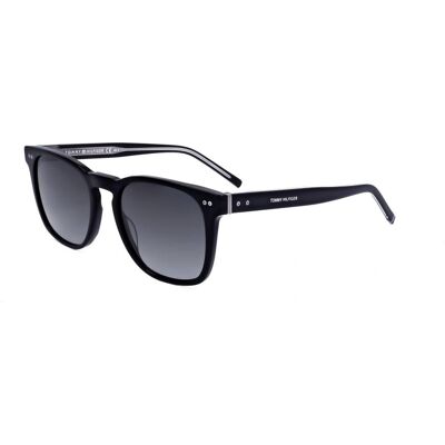 Lunettes De Soleil Tommy Hilfiger Th 1887/s Black 52/19/150 Homme - Publicité Lunettes De Soleil Tommy Hilfiger Th 1887/s Black 52/19/150 Homme - Publicité