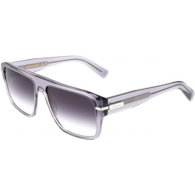 Lunettes De Soleil Ferragamo Sf2078slbi Transparent Grey 59/16/145 Homme - Publicité Lunettes De Soleil Ferragamo Sf2078slbi Transparent Grey 59/16/145 Homme - Publicité