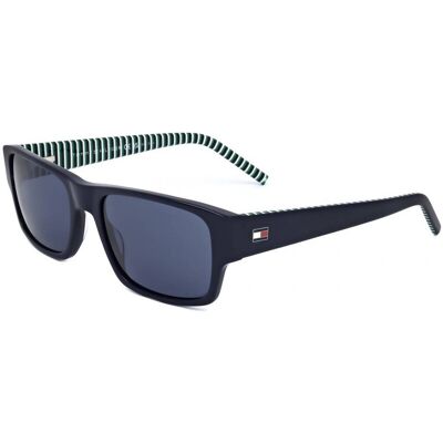 Lunettes De Soleil Tommy Hilfiger Th 2017/s Blue 56/19/140 Homme - Publicité Lunettes De Soleil Tommy Hilfiger Th 2017/s Blue 56/19/140 Homme - Publicité
