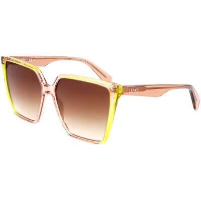 Lunettes De Soleil Liu Jo Lj798s Nude/lime 58/14/140 Unisexe - Publicité Lunettes De Soleil Liu Jo Lj798s Nude/lime 58/14/140 Unisexe - Publicité