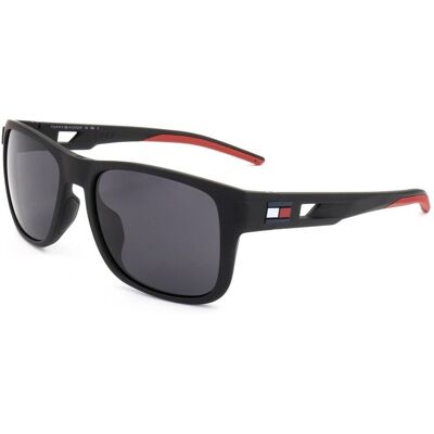 Lunettes De Soleil Tommy Hilfiger Th 1913/s Matte Black 55/18/135 Homme - Publicité Lunettes De Soleil Tommy Hilfiger Th 1913/s Matte Black 55/18/135 Homme - Publicité