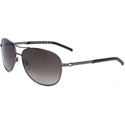 Lunettes De Soleil Tommy Hilfiger Th 2023/s Ruthenium 59/15/130 Homme - Publicité Lunettes De Soleil Tommy Hilfiger Th 2023/s Ruthenium 59/15/130 Homme - Publicité