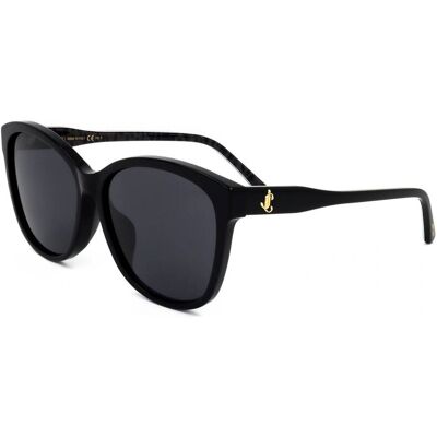Lunettes De Soleil Jimmy Choo Lidie/f/sk Black Pattern Grey 59/16/145 Femme - Publicité Lunettes De Soleil Jimmy Choo Lidie/f/sk Black Pattern Grey 59/16/145 Femme - Publicité