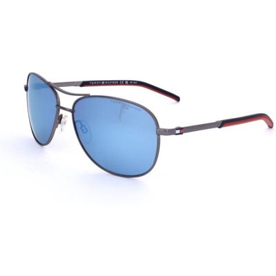 Lunettes De Soleil Tommy Hilfiger Th 2023/s Matte Ruthenium 59/15/130 Homme - Publicité Lunettes De Soleil Tommy Hilfiger Th 2023/s Matte Ruthenium 59/15/130 Homme - Publicité