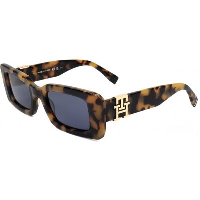 Lunettes De Soleil Tommy Hilfiger Th 2125/s Havana Yellow 50/22/140 Femme - Publicité Lunettes De Soleil Tommy Hilfiger Th 2125/s Havana Yellow 50/22/140 Femme - Publicité