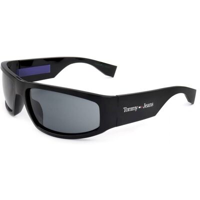 Lunettes De Soleil Tommy Hilfiger Tj 0094/s Black 65/17/125 Unisex - Publicité Lunettes De Soleil Tommy Hilfiger Tj 0094/s Black 65/17/125 Unisex - Publicité