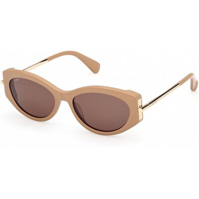 Lunettes De Soleil Maxmara Mm0167 Matte Light Brown 54/16/140 Femme - Publicité Lunettes De Soleil Maxmara Mm0167 Matte Light Brown 54/16/140 Femme - Publicité