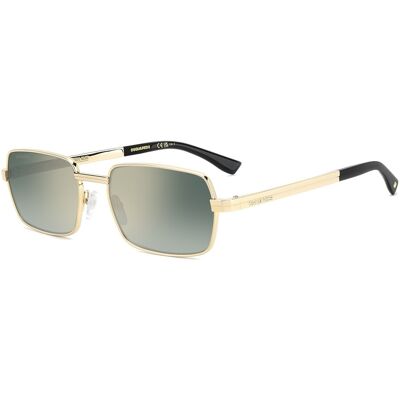 Lunettes De Soleil Dsquared2 D2 0192/s Rose Gold 58/19/145 Homme - Publicité Lunettes De Soleil Dsquared2 D2 0192/s Rose Gold 58/19/145 Homme - Publicité