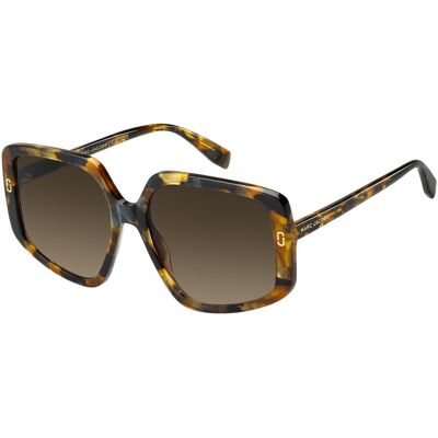 Lunettes De Soleil Marc Jacobs Mj 1128/s Brown Green Havana 57/17/140 Femme - Publicité Lunettes De Soleil Marc Jacobs Mj 1128/s Brown Green Havana 57/17/140 Femme - Publicité