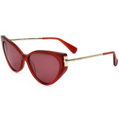 Lunettes De Soleil Maxmara Mm0028 Orange 57/15/135 Femme - Publicité Lunettes De Soleil Maxmara Mm0028 Orange 57/15/135 Femme - Publicité