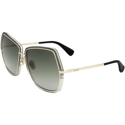 Lunettes De Soleil Maxmara Mm0054 Gold 61/15/135 Femme - Publicité Lunettes De Soleil Maxmara Mm0054 Gold 61/15/135 Femme - Publicité