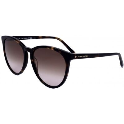 Lunettes De Soleil Tommy Hilfiger Th 1724/s Havana 56/17/140 Femme - Publicité Lunettes De Soleil Tommy Hilfiger Th 1724/s Havana 56/17/140 Femme - Publicité