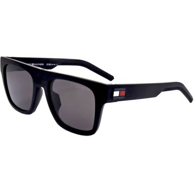 Lunettes De Soleil Tommy Hilfiger Th 1976/s Matte Black 52/19/145 Homme - Publicité Lunettes De Soleil Tommy Hilfiger Th 1976/s Matte Black 52/19/145 Homme - Publicité