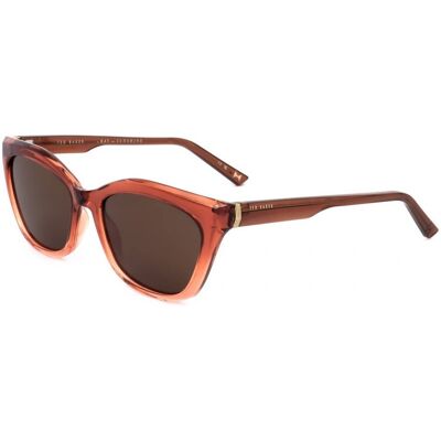 Lunettes De Soleil Ted Baker Tb1639 101 Gloss Crystal Brown 55/18/140 Femme - Publicité Lunettes De Soleil Ted Baker Tb1639 101 Gloss Crystal Brown 55/18/140 Femme - Publicité