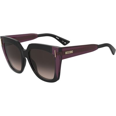 Lunettes De Soleil Moschino Mos207/s Black Burgundy 55/18/140 Femme - Publicité Lunettes De Soleil Moschino Mos207/s Black Burgundy 55/18/140 Femme - Publicité