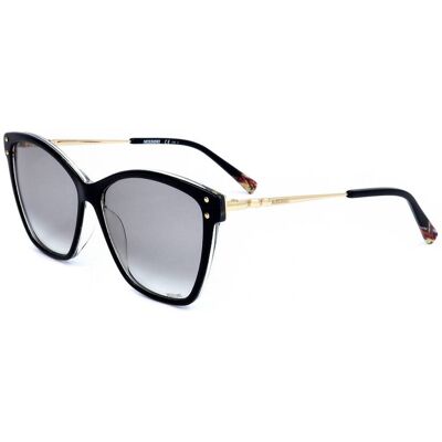 Lunettes De Soleil Missoni Mis 0003/s Black 56/14/140 Femme - Publicité Lunettes De Soleil Missoni Mis 0003/s Black 56/14/140 Femme - Publicité