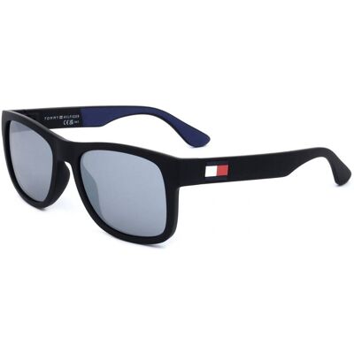 Lunettes De Soleil Tommy Hilfiger Th 1556/s Black Blue 52/18/140 Homme - Publicité Lunettes De Soleil Tommy Hilfiger Th 1556/s Black Blue 52/18/140 Homme - Publicité