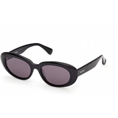 Lunettes De Soleil Maxmara Mm0196 Shiny Black 53/18/140 Femme - Publicité Lunettes De Soleil Maxmara Mm0196 Shiny Black 53/18/140 Femme - Publicité