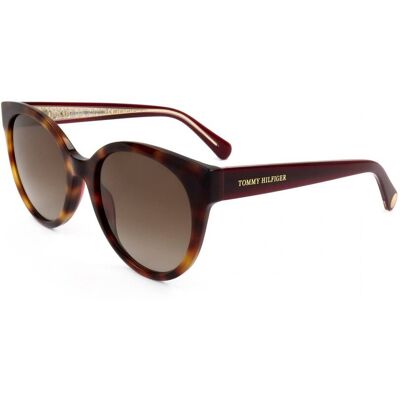 Lunettes De Soleil Tommy Hilfiger Th 1885/s Havana 54/20/140 Femme - Publicité Lunettes De Soleil Tommy Hilfiger Th 1885/s Havana 54/20/140 Femme - Publicité