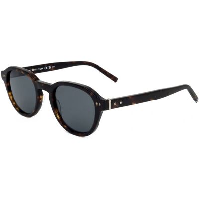 Lunettes De Soleil Tommy Hilfiger Th 1970/s Havana 49/22/150 Homme - Publicité Lunettes De Soleil Tommy Hilfiger Th 1970/s Havana 49/22/150 Homme - Publicité