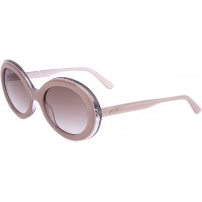 Lunettes De Soleil Karl Lagerfeld Kl6058s Beige Rose Trilayer 53/21/140 Femme - Publicité Lunettes De Soleil Karl Lagerfeld Kl6058s Beige Rose Trilayer 53/21/140 Femme - Publicité