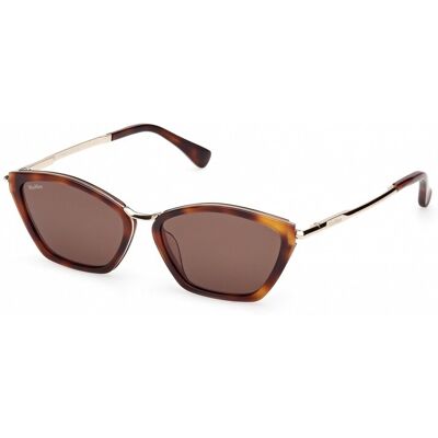 Lunettes De Soleil Maxmara Mm0162 Havana 54/15/140 Femme - Publicité Lunettes De Soleil Maxmara Mm0162 Havana 54/15/140 Femme - Publicité