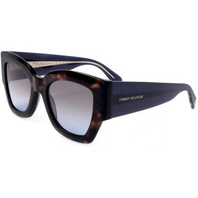 Lunettes De Soleil Tommy Hilfiger Th 1862/s Havana 51/21/140 Femme - Publicité Lunettes De Soleil Tommy Hilfiger Th 1862/s Havana 51/21/140 Femme - Publicité