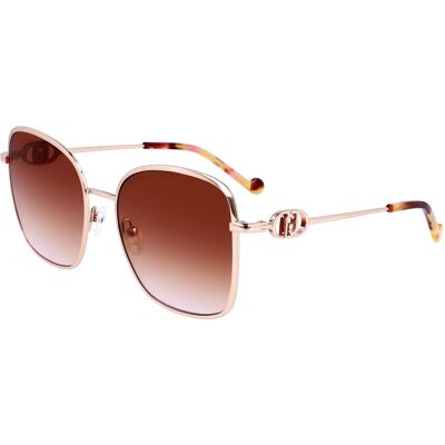Lunettes De Soleil Liu Jo Lj155s Rose Gold 57/19/140 Femme - Publicité Lunettes De Soleil Liu Jo Lj155s Rose Gold 57/19/140 Femme - Publicité