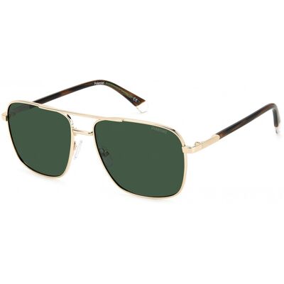 Lunettes De Soleil Polaroid Pld 4128/s/x Gold 60/17/145 Homme - Publicité Lunettes De Soleil Polaroid Pld 4128/s/x Gold 60/17/145 Homme - Publicité