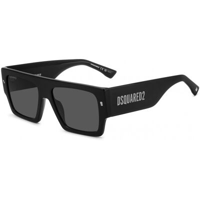 Lunettes De Soleil Dsquared2 D2 0165/s Black 57/17/145 Homme - Publicité Lunettes De Soleil Dsquared2 D2 0165/s Black 57/17/145 Homme - Publicité
