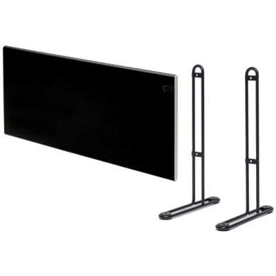 Radiateur électrique noir Adax NP08 kdt - 800W, 704x370x90mm - Neo Basic - Publicité Radiateur électrique noir Adax NP08 kdt - 800W, 704x370x90mm - Neo Basic - Publicité