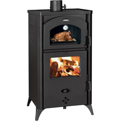 Poêle À Bois Four De Cuisson Cheminée Prity Fgr D, 14,5 Kw - Publicité Poêle À Bois Four De Cuisson Cheminée Prity Fgr D, 14,5 Kw - Publicité