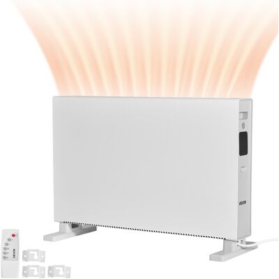 Vevor Radiateur À Convection Convecteur Électrique 2000 W Avec Télécommande - Publicité Vevor Radiateur À Convection Convecteur Électrique 2000 W Avec Télécommande - Publicité