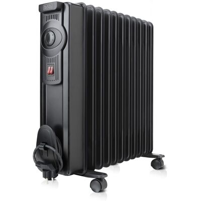 Radiateur à huile BXRA2000E Black & Decker 11 éléments - Chauffage - Publicité Radiateur à huile BXRA2000E Black & Decker 11 éléments - Chauffage - Publicité