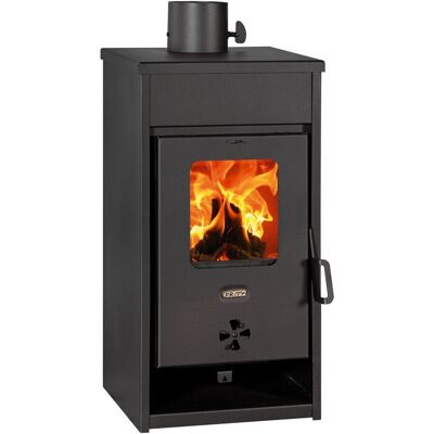 Poêle À Bois Cheminée 8,7 Kw Prity Kopd - Publicité Poêle À Bois Cheminée 8,7 Kw Prity Kopd - Publicité