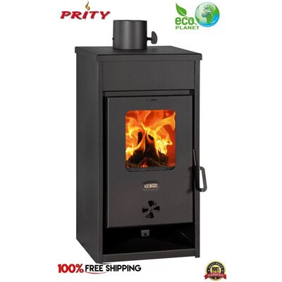 Poêle Bois Cheminée Prity Kop D 8,7kw Classe A Écodesign Livraison - Publicité Poêle Bois Cheminée Prity Kop D 8,7kw Classe A Écodesign Livraison - Publicité