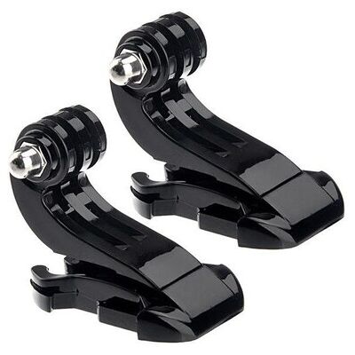 Ibroz Lot De 2 Fixations J-Hook Pour Gopro - Publicité Ibroz Lot De 2 Fixations J-Hook Pour Gopro - Publicité