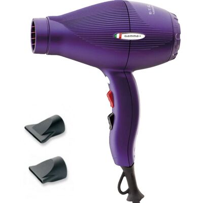 Gammapiù - E-T.C Light - Violet mat - 2100W - Sèche-cheveux - Publicité Gammapiù - E-T.C Light - Violet mat - 2100W - Sèche-cheveux - Publicité