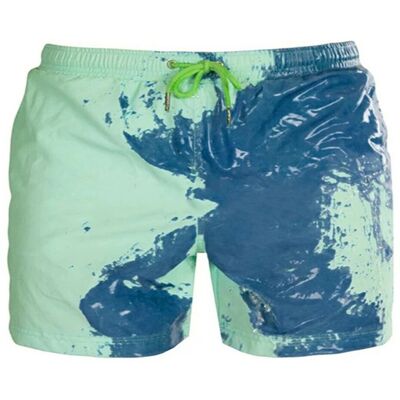 Sans Marque Hommes Couleur Changeante Natation Short Bain Plage Maillots De - Publicité Sans Marque Hommes Couleur Changeante Natation Short Bain Plage Maillots De - Publicité