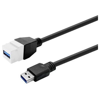 Sans Marque Clé Usb 3.0 Keystone Vivolink Prokeyusb3afm3w Blanche - Publicité Sans Marque Clé Usb 3.0 Keystone Vivolink Prokeyusb3afm3w Blanche - Publicité