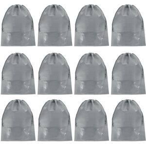 Uxcell 12pcs Sac À Chaussures Avec Cordon 17x13\" Pour Voyage, Poche Organisatrice Gris - Publicité Uxcell 12pcs Sac À Chaussures Avec Cordon 17x13\" Pour Voyage, Poche Organisatrice Gris - Publicité