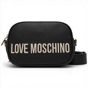 Love Moschino Sac À Épaule Grs Femme Noir En Cuir Écologique - Publicité Love Moschino Sac À Épaule Grs Femme Noir En Cuir Écologique - Publicité