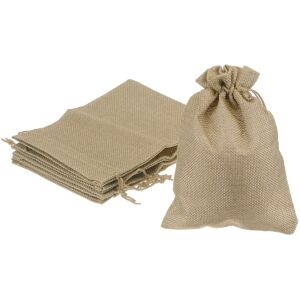 Uxcell 5pcs Petit Double Cordon Serrage Sacs, 5\" X 7\" Coton Toile Jute Pochette Kaki - Publicité Uxcell 5pcs Petit Double Cordon Serrage Sacs, 5\" X 7\" Coton Toile Jute Pochette Kaki - Publicité