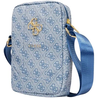 Guess Sac d'Épaule Bleu 10'' 4G - Sac d'Épaule - Publicité Guess Sac d'Épaule Bleu 10'' 4G - Sac d'Épaule - Publicité