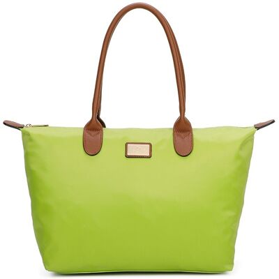 Gallantry Sac À Main Cabas La Balade Taille L Vert Citron - Publicité Gallantry Sac À Main Cabas La Balade Taille L Vert Citron - Publicité