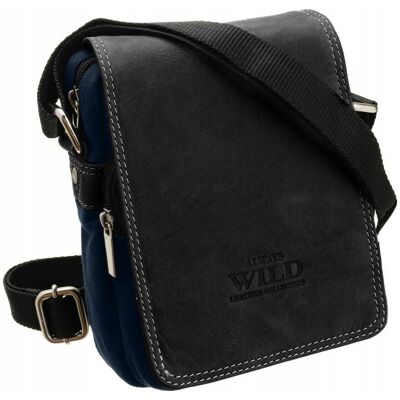 Sans Marque Sac Bandoulière Urban Messenger Pour Homme - Always Wild - Publicité Sans Marque Sac Bandoulière Urban Messenger Pour Homme - Always Wild - Publicité