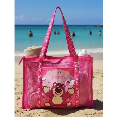 Pixar Toy Story Lotso Sac De Plage En Maille Disney - Publicité Pixar Toy Story Lotso Sac De Plage En Maille Disney - Publicité